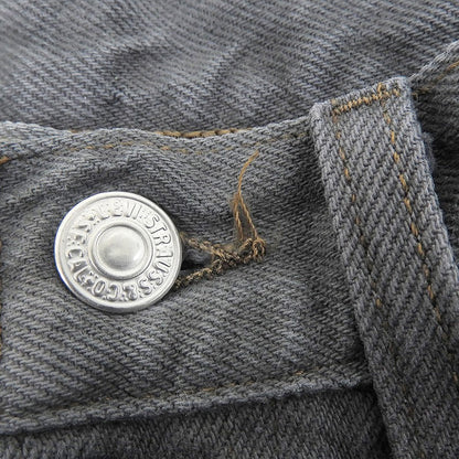 LEVI‘S リーバイス USA製 96年製 ボタン裏522 カラーデニムパンツ ボトムス メンズ グレー系 W31 L32 501-0613 ボトムス