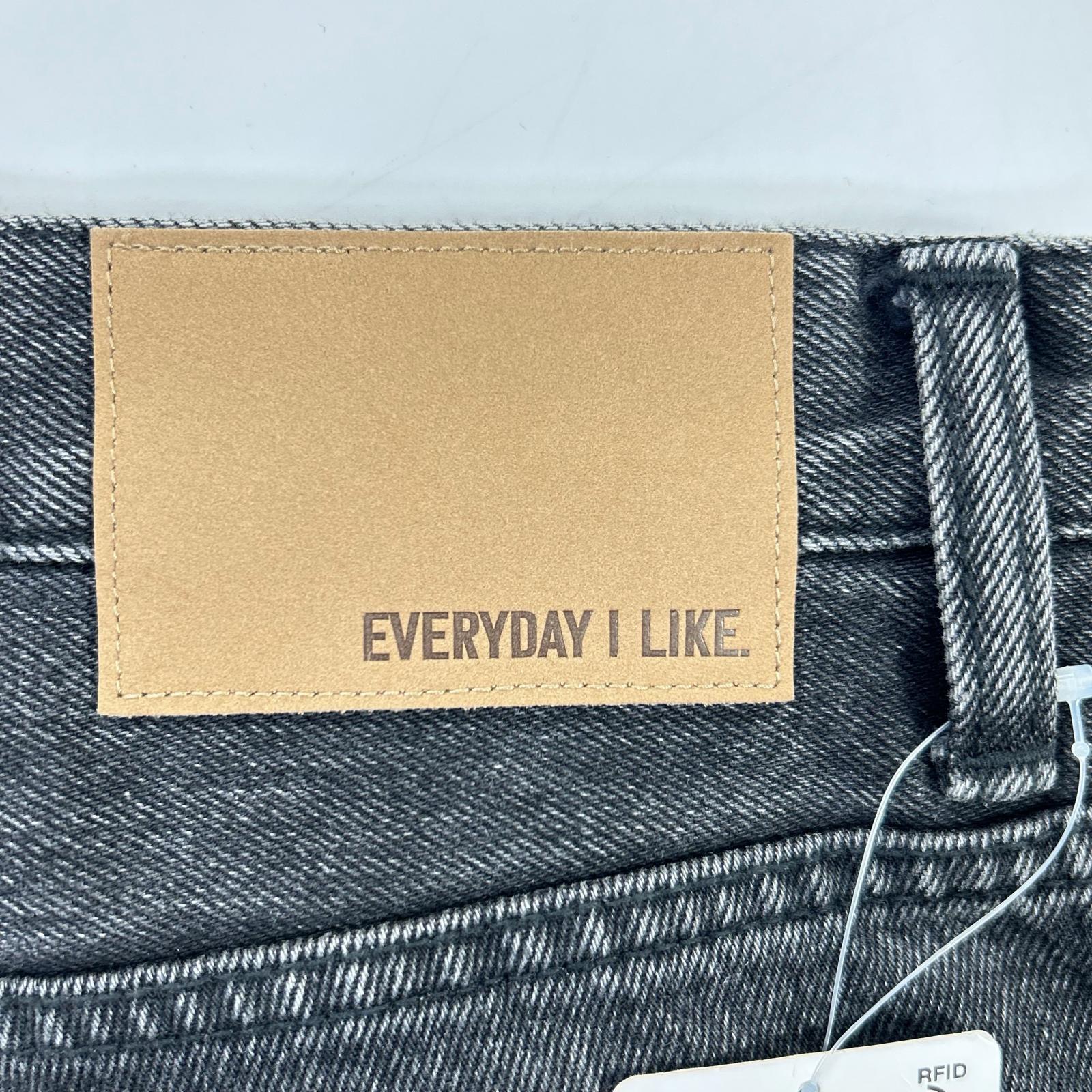 EVERY DAY I LIKE EVERYDAY I LIKE 25-030-500-8241 直筒牛仔裤 灰色 牛仔裤 下装