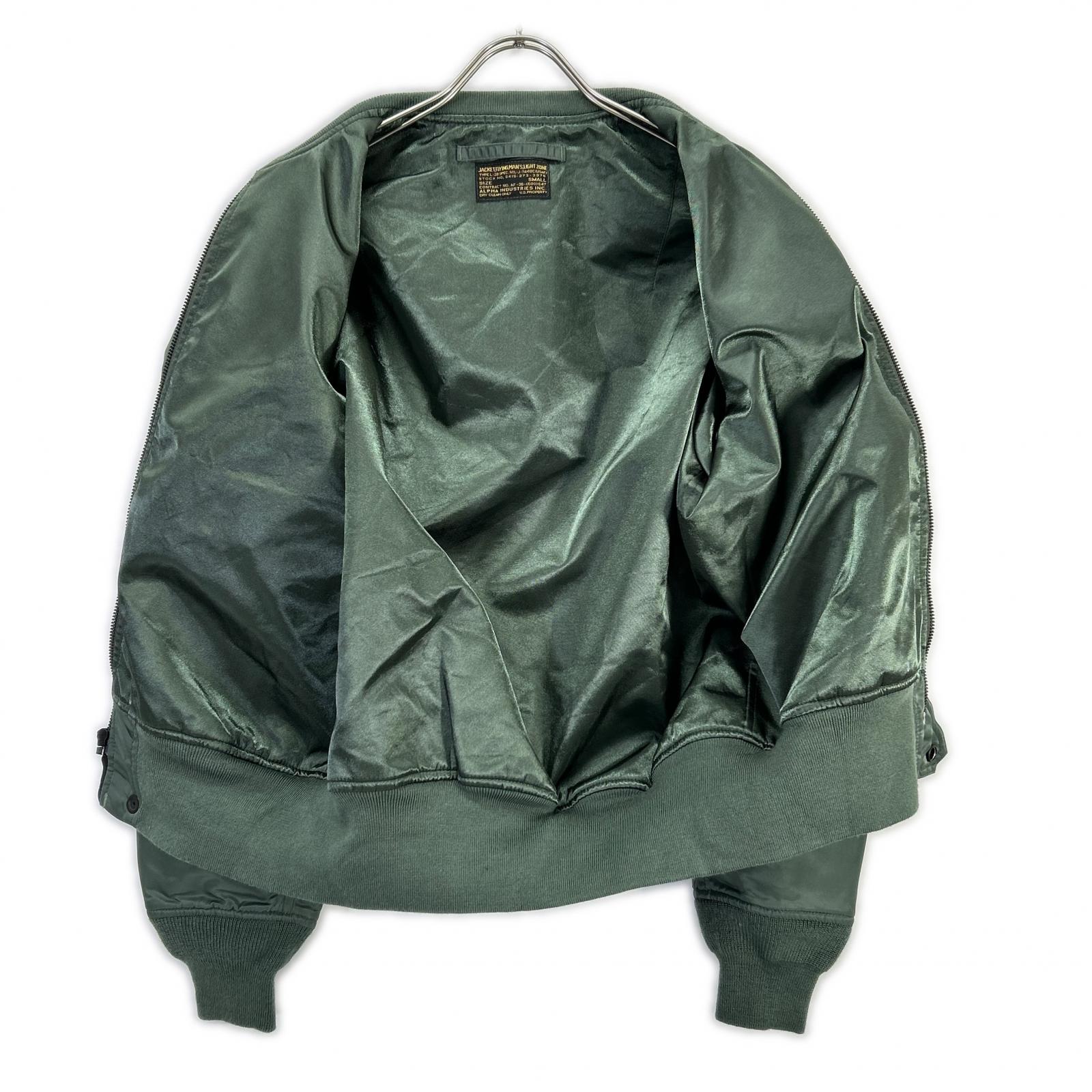 ALPHA INDUSTRIES アルファインダストリーズ TA0496-9059 VINTAGE US.SPEC L-2B フライトジャケット ジャケット