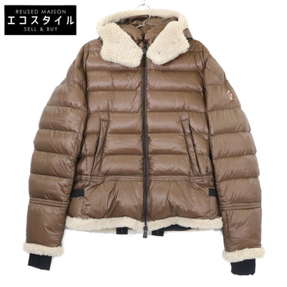 MONCLER 盟可睐 GRENOBLE 格勒诺布尔 BARRHORN 羊毛连帽羽绒服 夹克