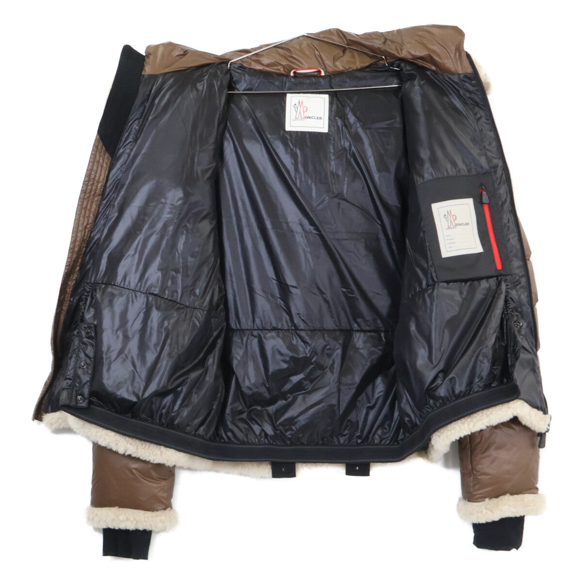 MONCLER 盟可睐 GRENOBLE 格勒诺布尔 BARRHORN 羊毛连帽羽绒服 夹克