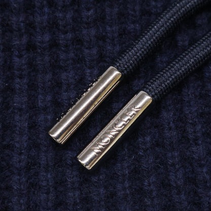 MONCLER モンクレール C20918413800 MAGLIA CARDIGAN ニット/ナイロン切替 中綿入り フーディジャケット ジャケット