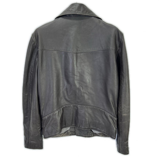 23-18-0926-330 x BEAMS Lamb Leather Double Riders Jacket 46 Men's