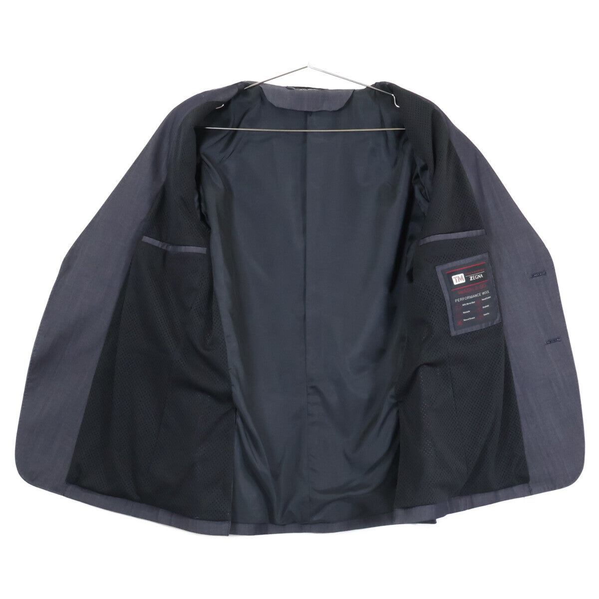 Zegna ゼニア 【美品】2NHYGW TECHMERINO Wash&Go ジャケット/イージーパンツ セットアップ スーツ セットアップ