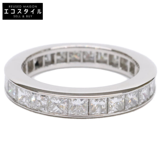 HARRY WINSTON ハリーウィンストン 仕上げ済み WBDPPCC10C10 PT950 ダイヤモンド プリンセスカット チャネルセット リング 指輪