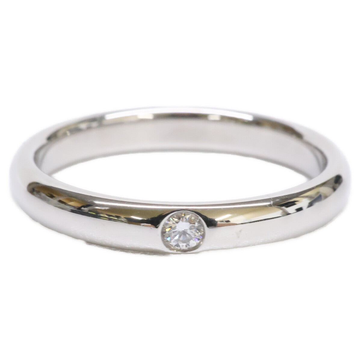 HARRY WINSTON ハリーウィンストン 仕上げ済み WBDPRDBZ3MM PT950 ダイヤモンド1石 ラウンドカット・バンド リング 指輪