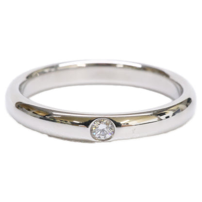 HARRY WINSTON ハリーウィンストン 仕上げ済み WBDPRDBZ3MM PT950 ダイヤモンド1石 ラウンドカット・バンド リング 指輪