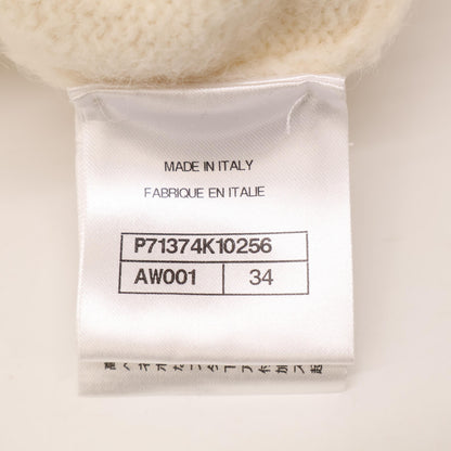 美品 国内专柜正品 P71374K10256 香奈儿标志 旋扣 羊驼毛 针织外套 夹克 34 女士
