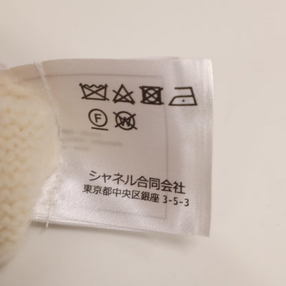 美品 国内专柜正品 P71374K10256 香奈儿标志 旋扣 羊驼毛 针织外套 夹克 34 女士