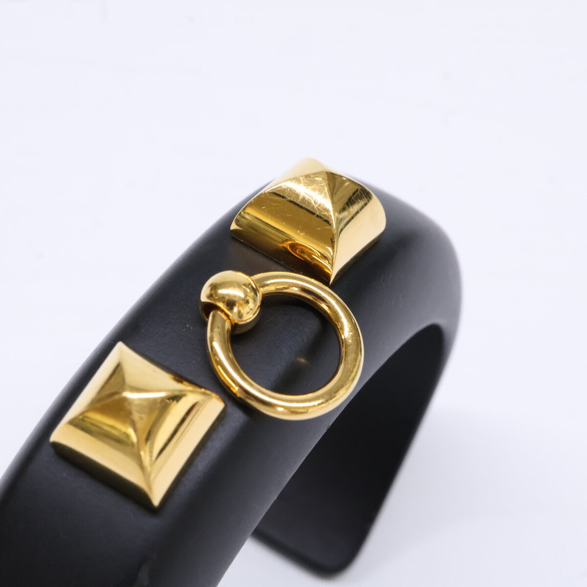 HERMES エルメス Collier de Chien コリエドシアン ウッド バングル