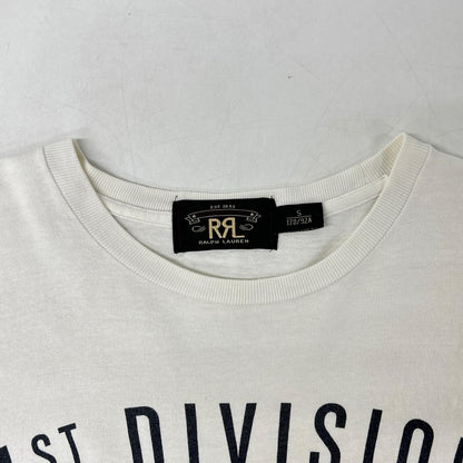 RRL ダブルアールエル 0466171 1st DIVISION COMMAND ホワイト クルーネック Tシャツ トップス