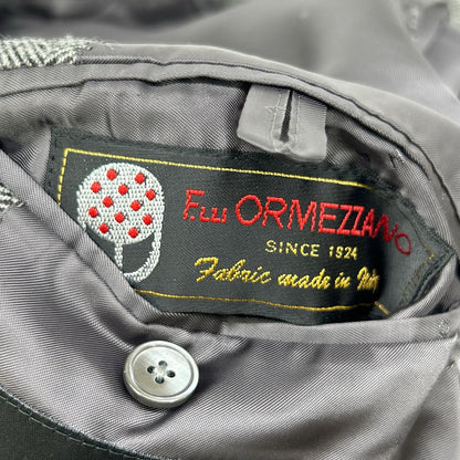 ESTNATION エストネーション ×ORMEZZANO グレー ヘリンボーン シングルジャケット ジャケット