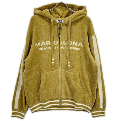 MARK&LONA 马克与罗纳 MFM-6A-AD10 米色 Plush Velour Touch Hoodie 上衣