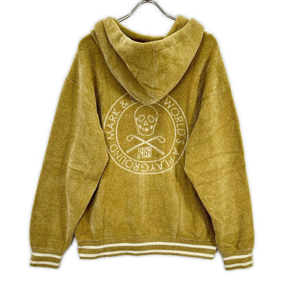 MARK&LONA マークアンドロナ MFM-6A-AD10 ベージュ Plush Velour Touch Hoodie トップス