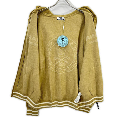 MARK&LONA 马克与罗纳 MFM-6A-AD10 米色 Plush Velour Touch Hoodie 上衣