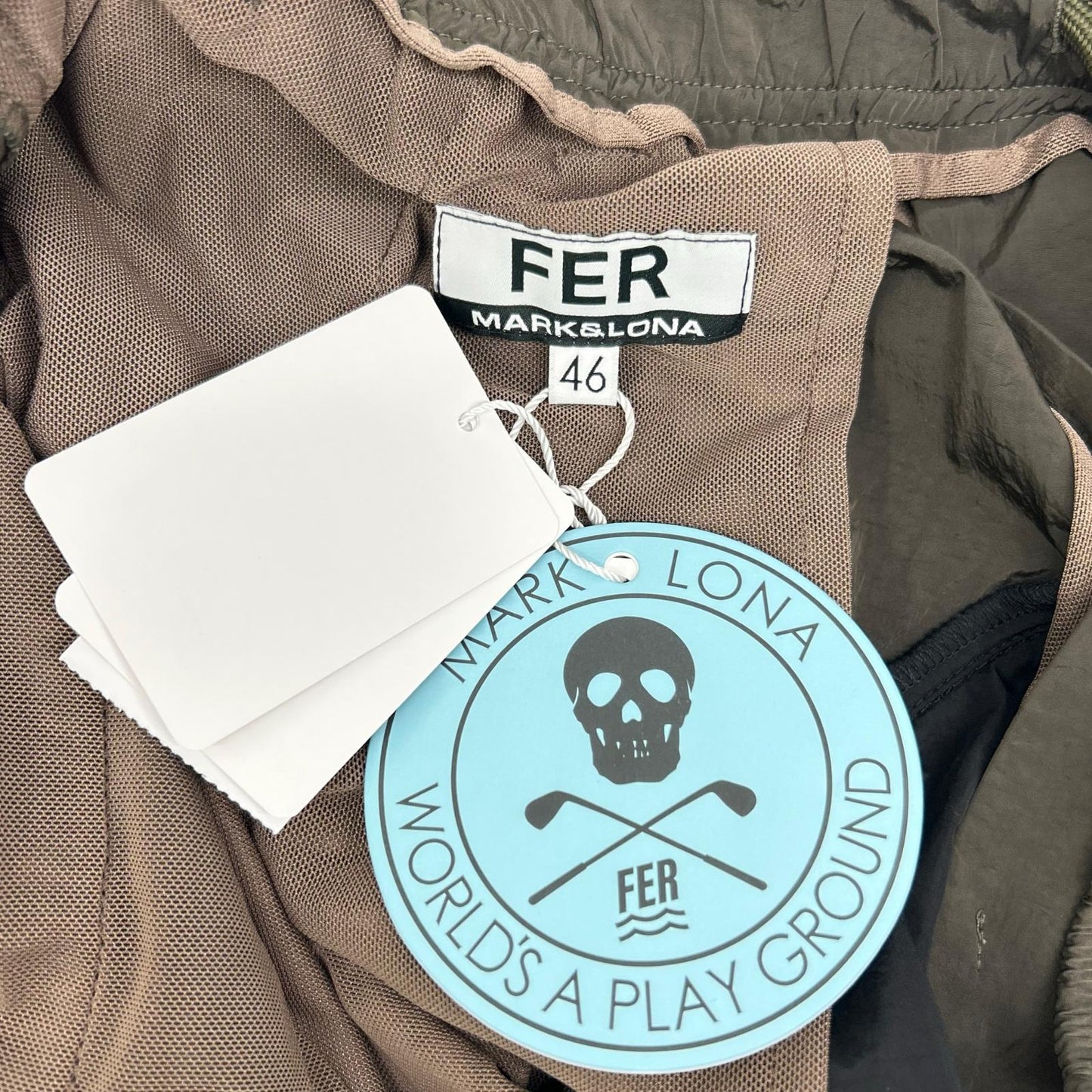 MARK&LONA マークアンドロナ MFM-6A-AT02 Streamer Crinkle Nylon Jogger ボトムス