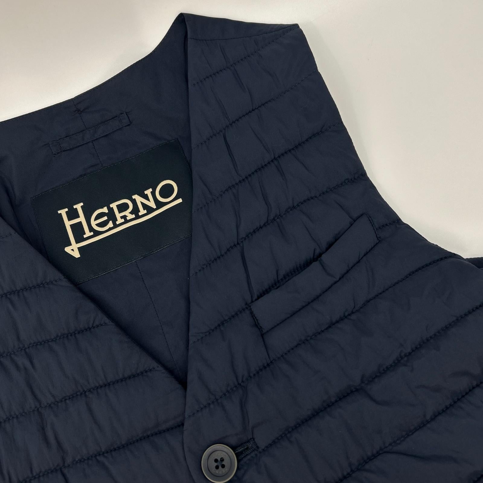 HERNO Herno PC0039U IN-TECH Navy Inner Vest Vest