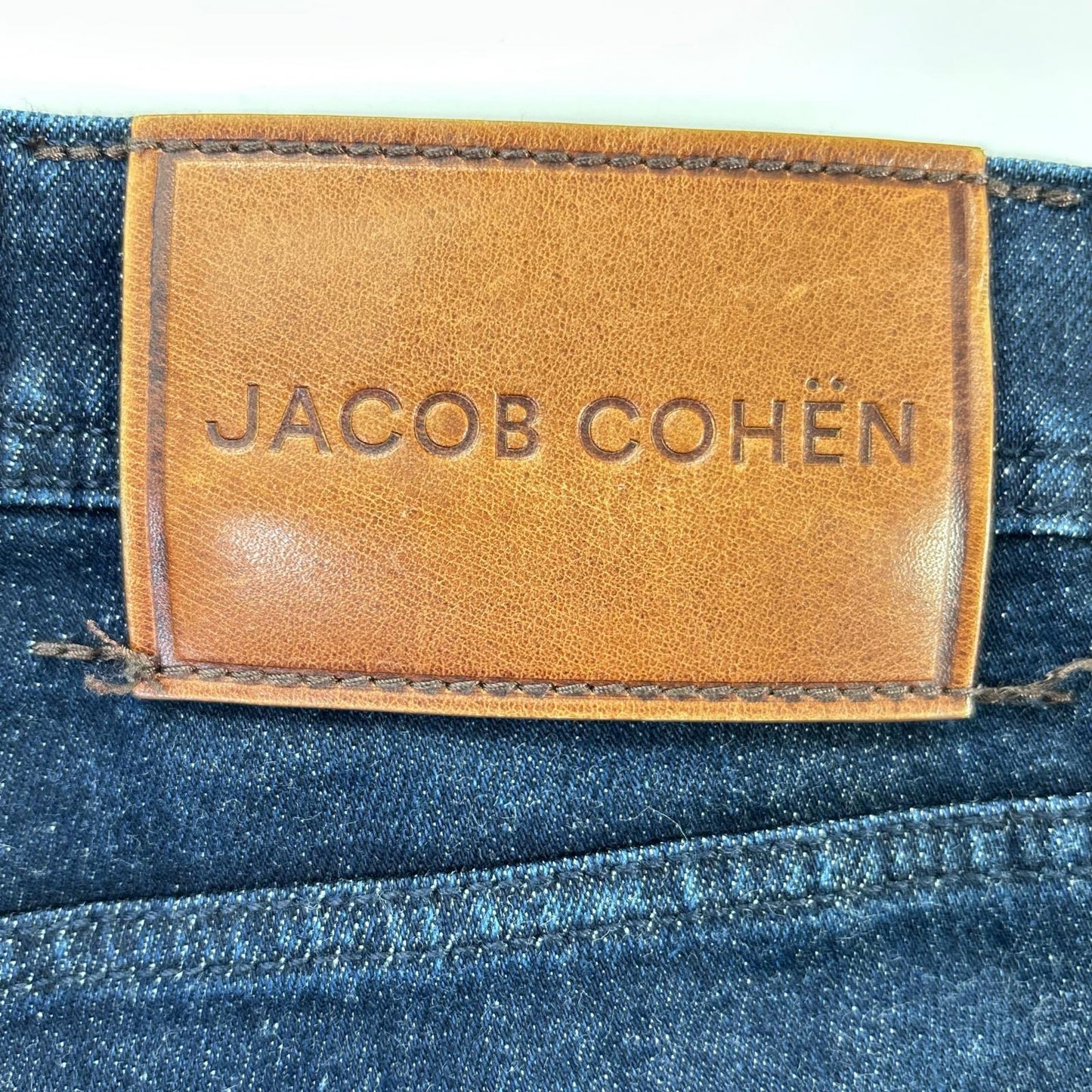 JACOB COHEN ヤコブコーエン NICK インディゴ ボタンフライ ストレッチデニム ボトムス