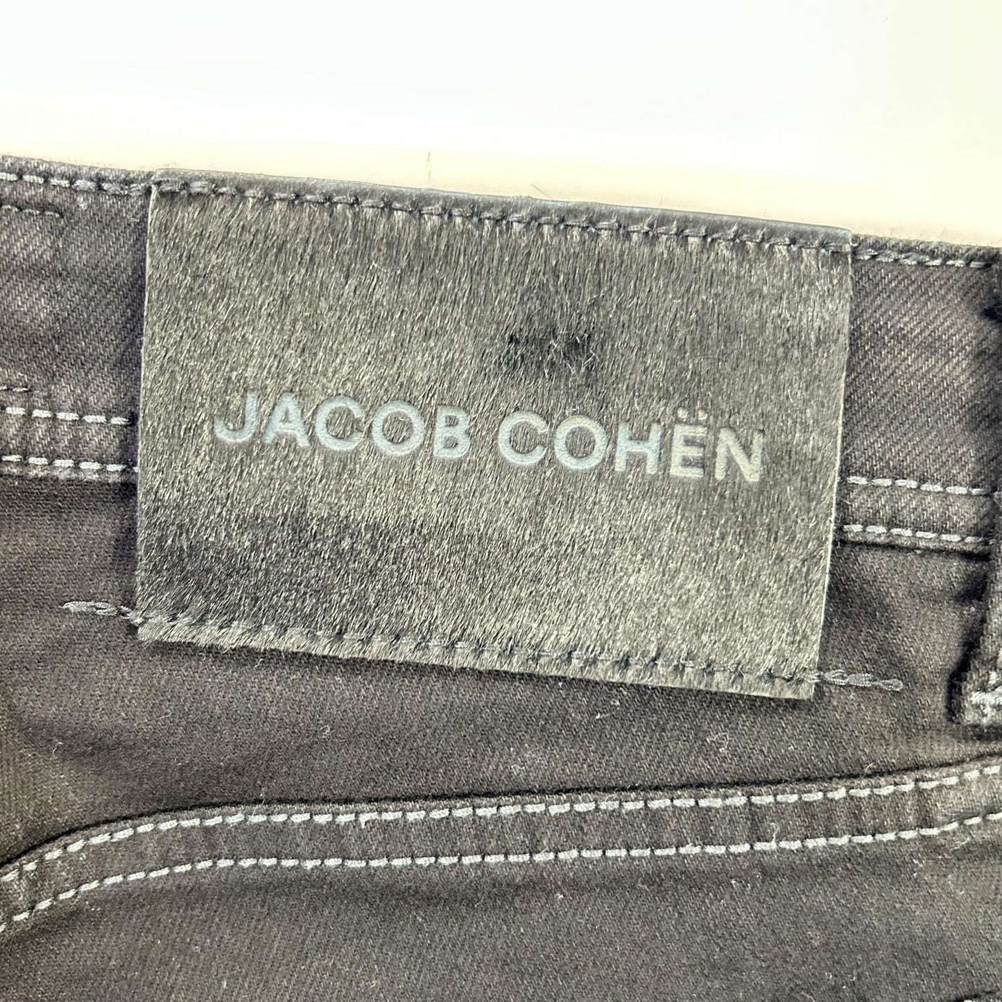 JACOB COHEN ヤコブコーエン NICK ブラック ボタンフライ ストレッチデニム ボトムス