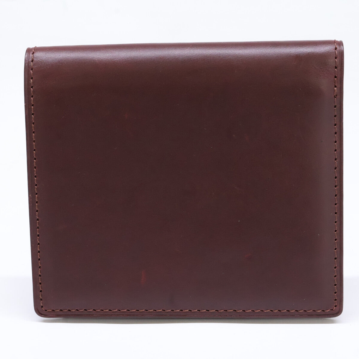 GANZO ガンゾ 【美品】MYSTIC ミスティック ホーウィンレザー 札入れ/ミニウォレット 二つ折り財布（小銭入れなし）