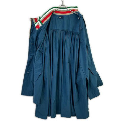 kolor カラー ブルー 22SCL-C03105 製品染めNyタイプライター BLOUSON コート