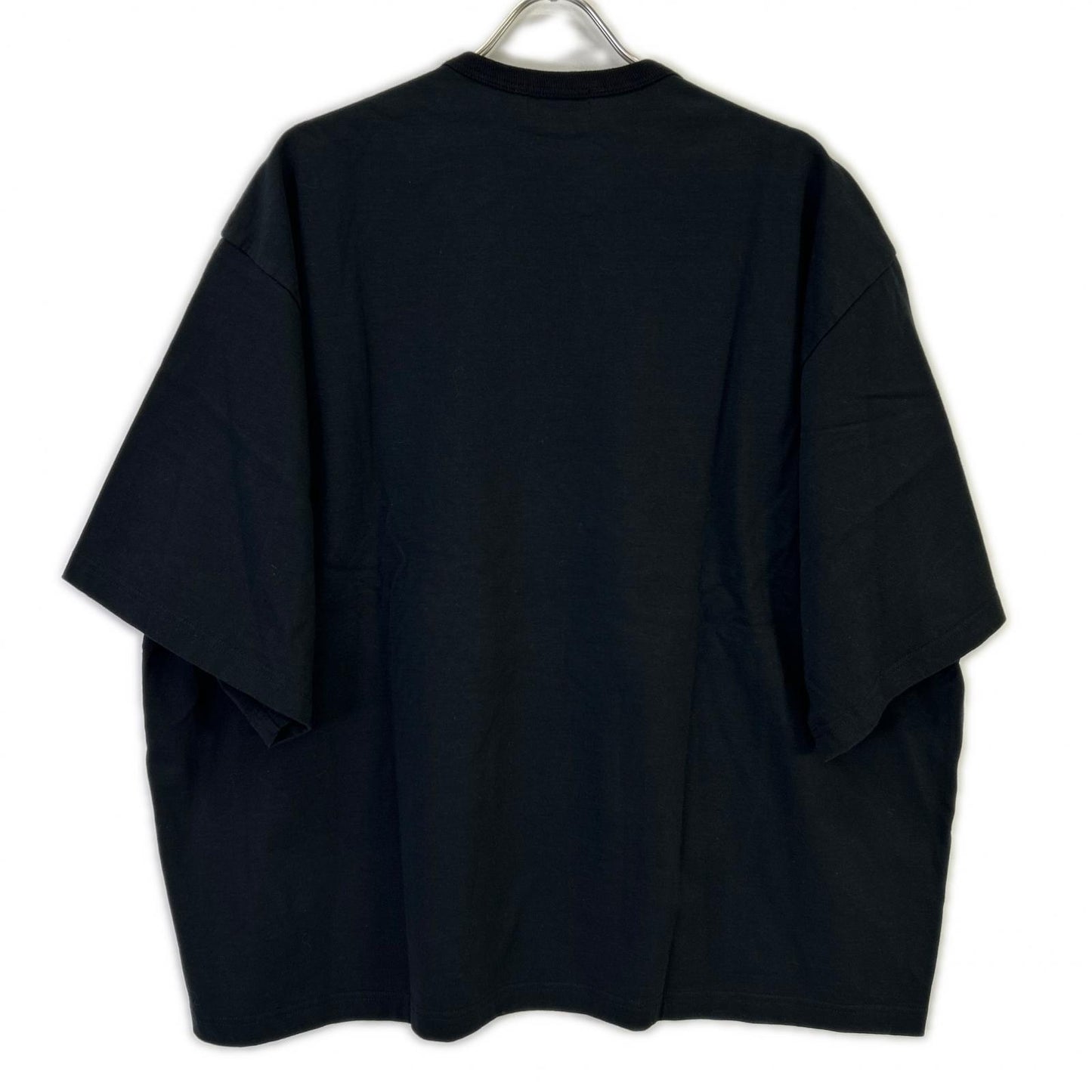kolor カラー ブラック 23SCM-T12207 度詰めハード天竺プリントTシャツ トップス