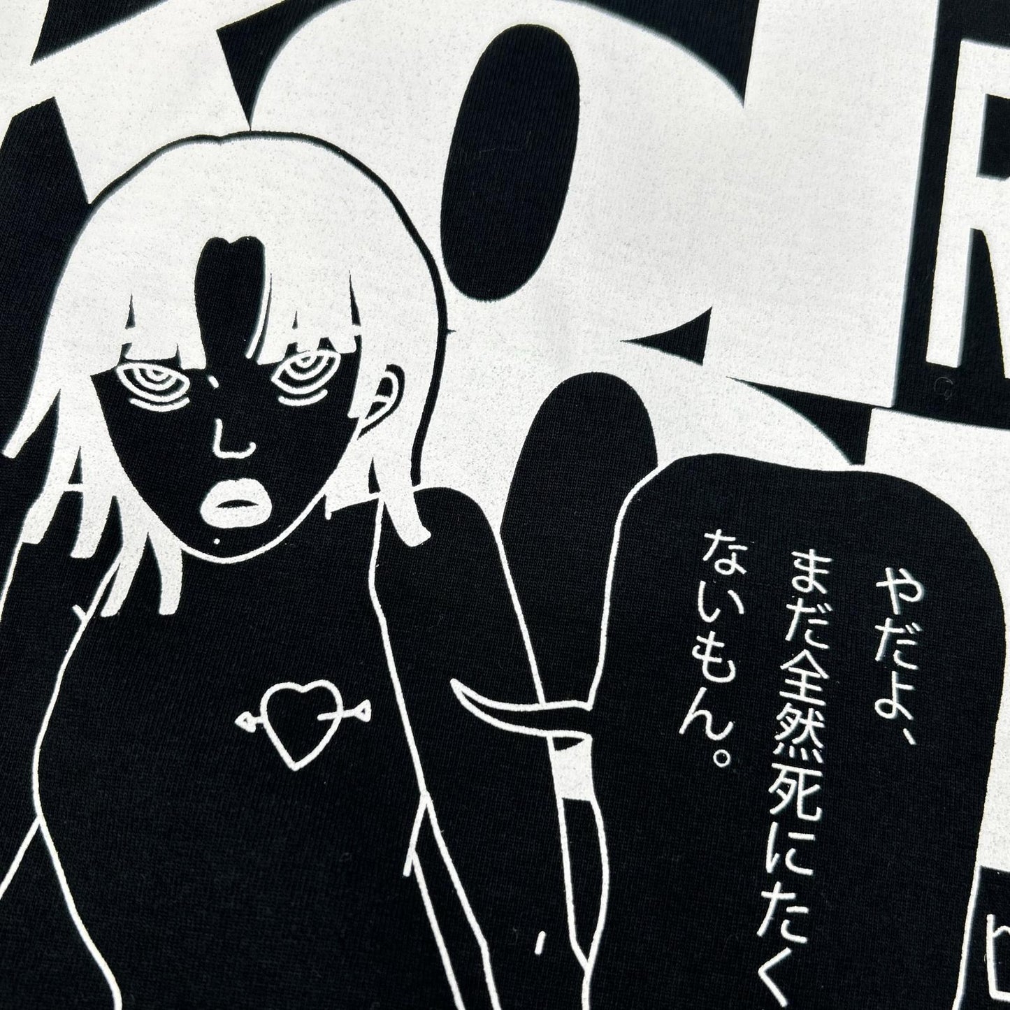 kolor カラー ブラック 23SCM-T12207 度詰めハード天竺プリントTシャツ トップス