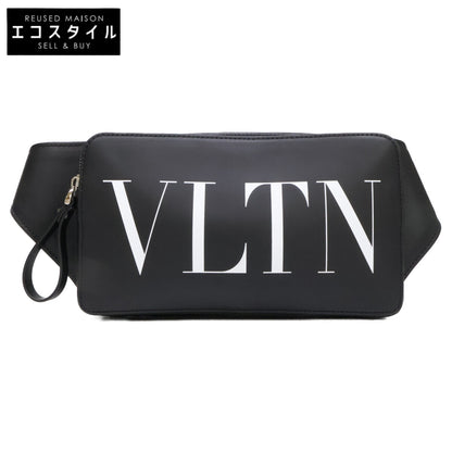 VALENTINO ヴァレンティノ 【美品】VLTNロゴ ロックスタッズ ボディバッグ