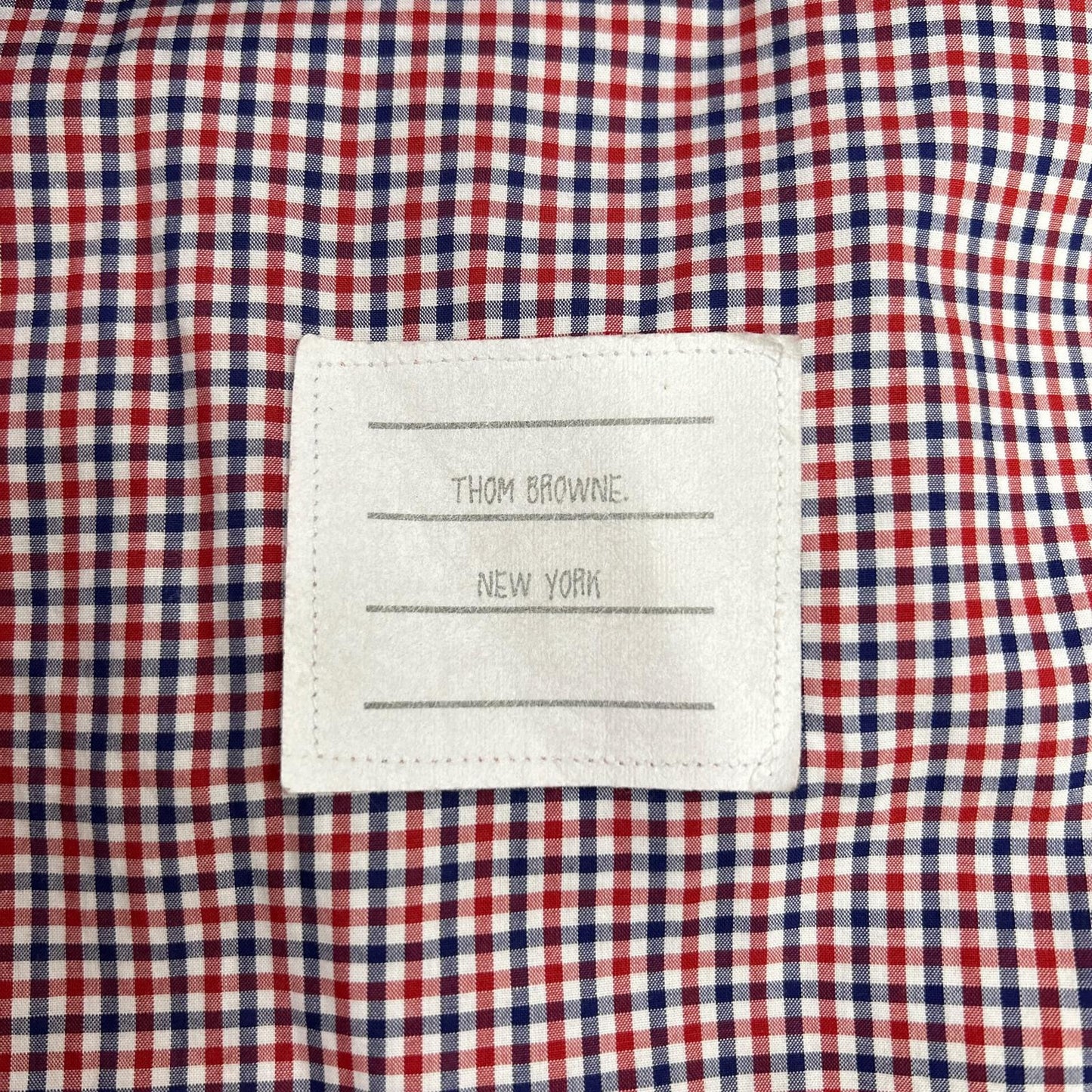 THOM BROWNE トムブラウン CM0A62GTBP ×10 Corso Como コルソコモ ソウル チェック ボタンダウンシャツ トップス