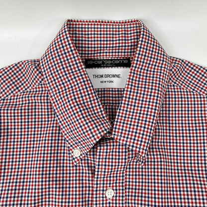 THOM BROWNE トムブラウン CM0A62GTBP ×10 Corso Como コルソコモ ソウル チェック ボタンダウンシャツ トップス