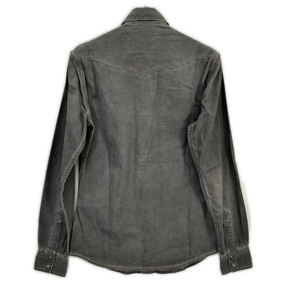 DOLCE&GABBANA ドルチェアンドガッバーナ G5BA3D/G8L49 SICILIA グレー ウエスタンデニムシャツ トップス