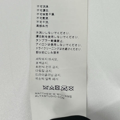 1017 ALYX 9SM アリクス S19-ALYX-AAM ブラック アタッチメントベルト ナイロンベスト ベスト