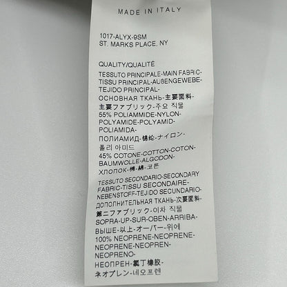 1017 ALYX 9SM アリクス S19-ALYX-AAM ブラック アタッチメントベルト ナイロンベスト ベスト