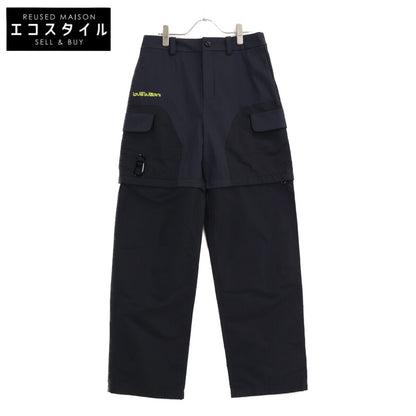 LOUIS VUITTON ルイヴィトン 国内正規 RM232M Y90 HPP03W ECONYLナイロン カラビナ付き ロゴプリント 2WAYカーゴパンツ ボトムス