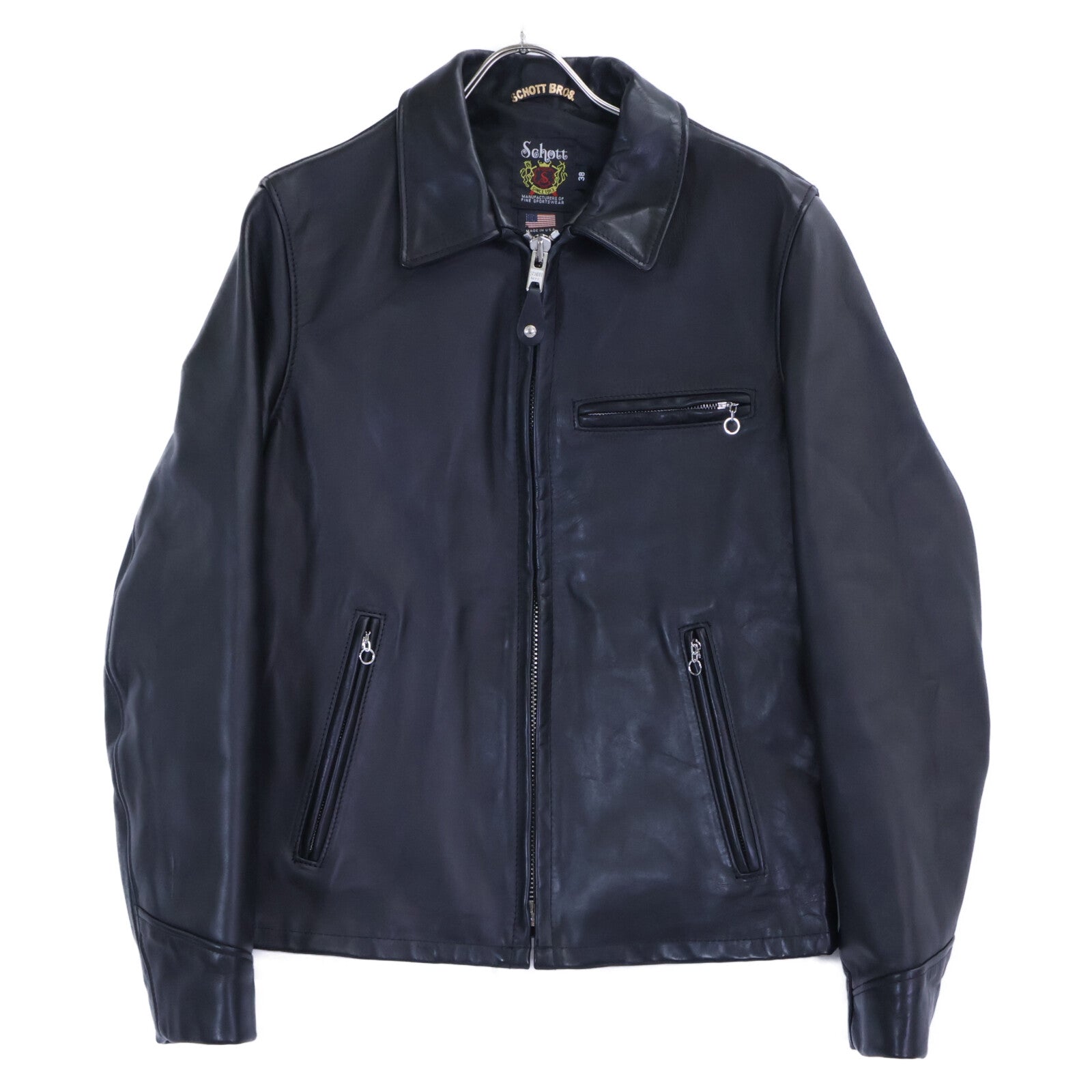 SCHOTT ショット 【美品】7823950086 103US カウハイド シングル