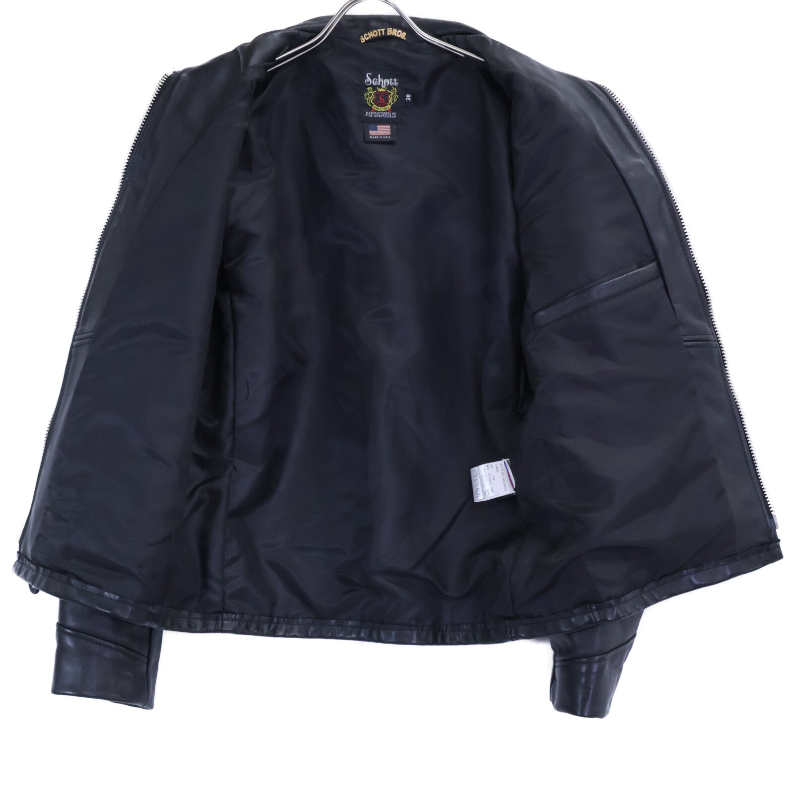 SCHOTT ショット 【美品】7823950086 103US カウハイド シングル