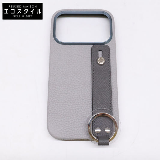 BONAVENTURA ボナベンチュラ 【新品同様】BWHT17P-TGCG BACK CASE WITH HANDLE iPhone17Pro ハンドル付き バックカバーケース シュリンクレザー スマホケース その他
