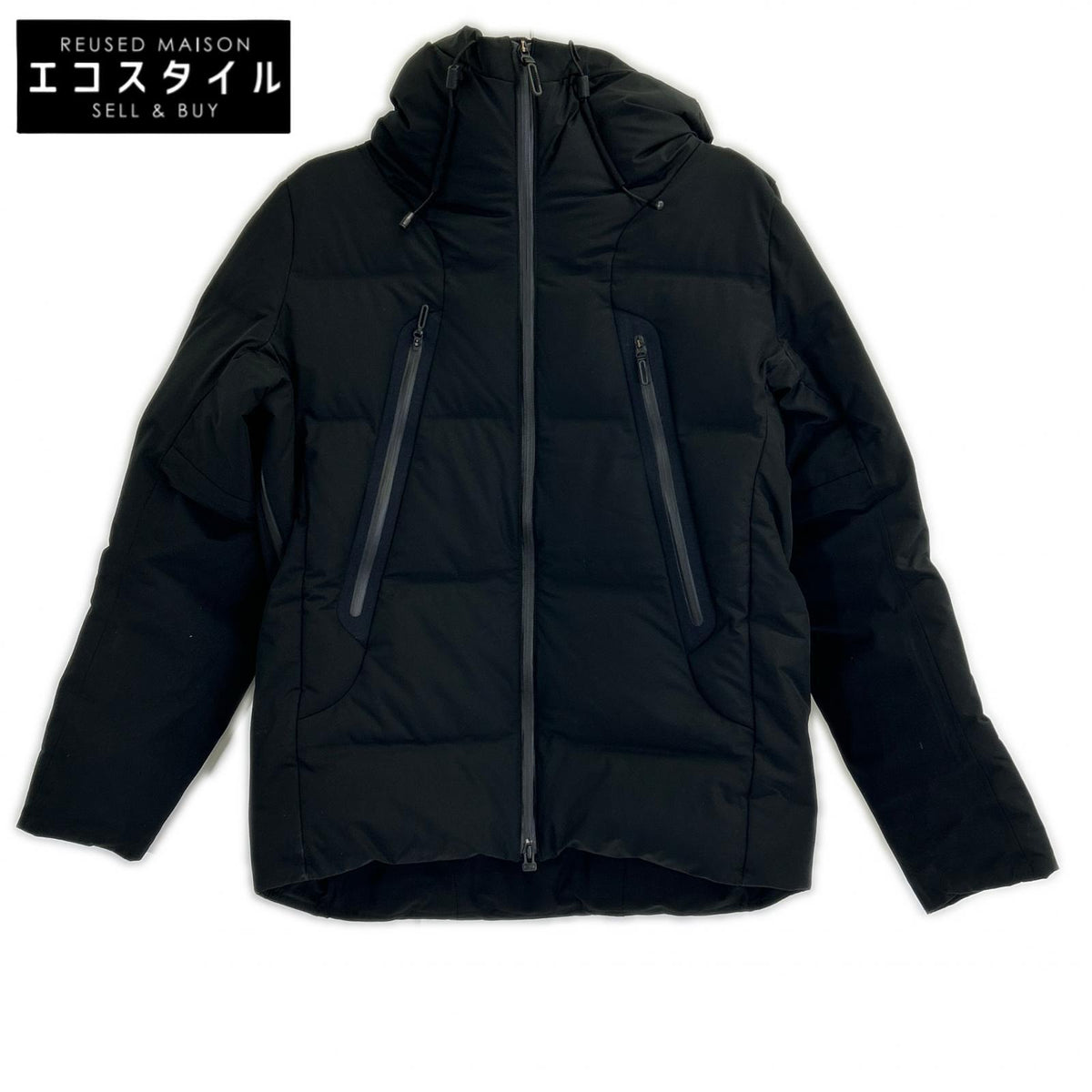 水沢ダウン ミズサワダウン 【DESCENTE ALLTERRAIN】ブラック DAMWGK30U マウンテニア ダウンコート ジャケット