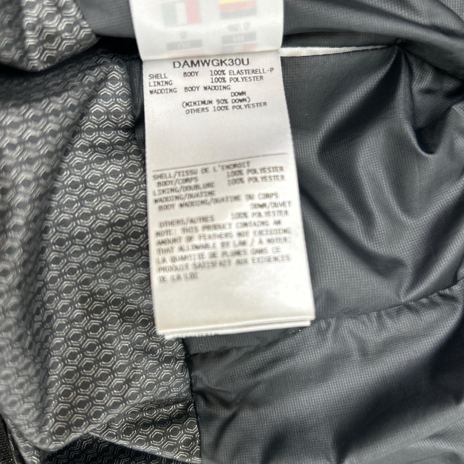 水沢ダウン ミズサワダウン 【DESCENTE ALLTERRAIN】ブラック DAMWGK30U マウンテニア ダウンコート ジャケット