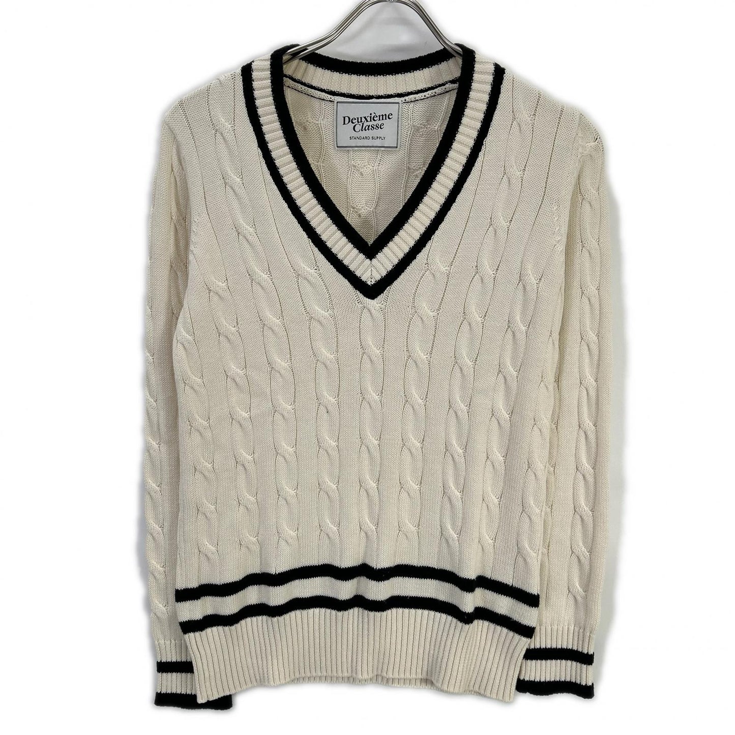 Deuxieme Classe ドゥーズィエムクラス Cotton-cashmere Tyrolean knit Top