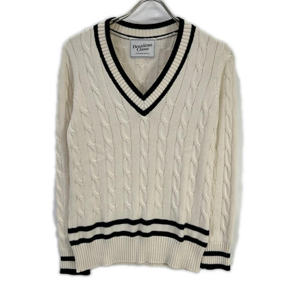 Deuxieme Classe ドゥーズィエムクラス Cotton-cashmere Tyrolean knit Top