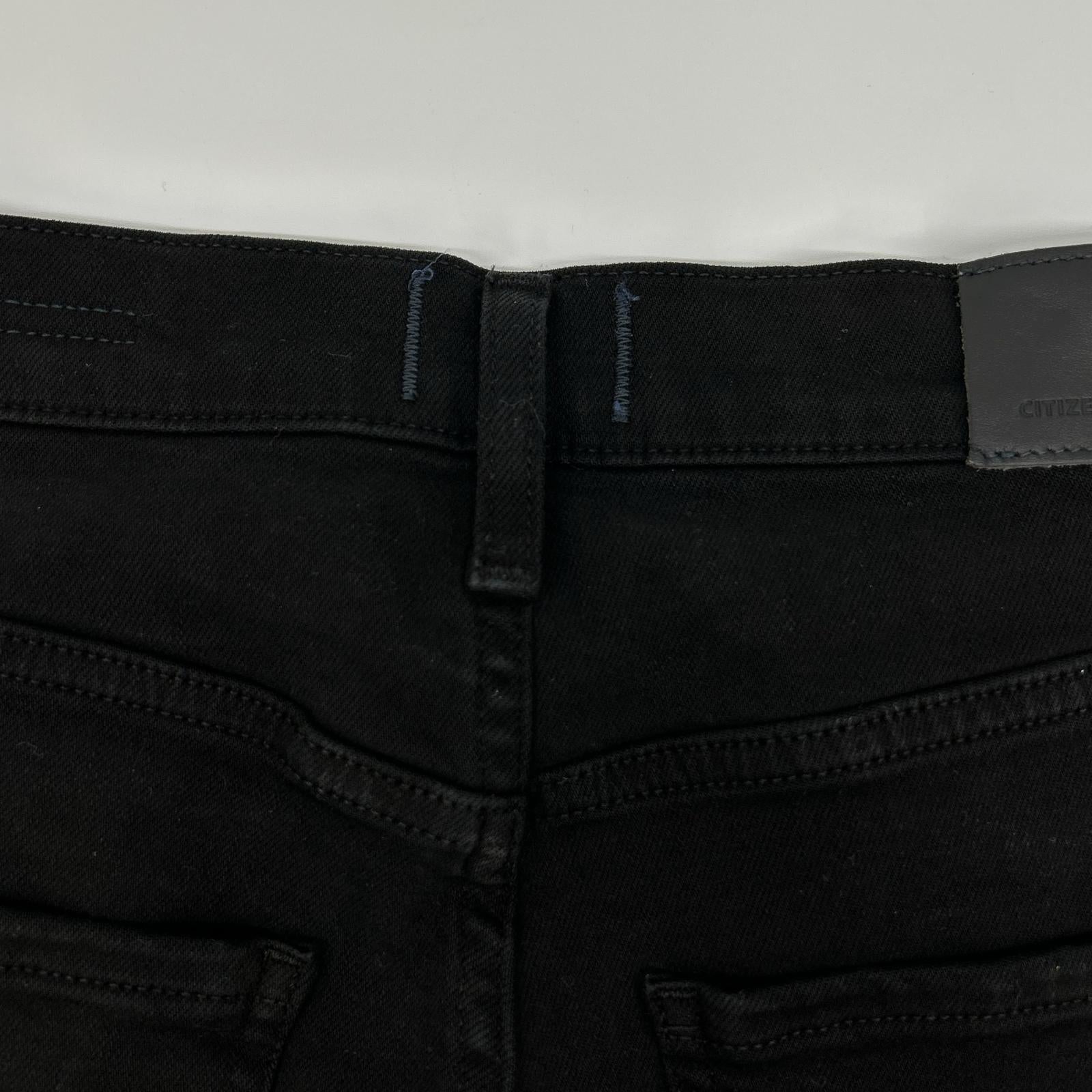 CITIZENS of HUMANITY シチズンズオブヒューマニティー 25年製 ISOLA CROPPED BOOT ブラックデニム ボトムス