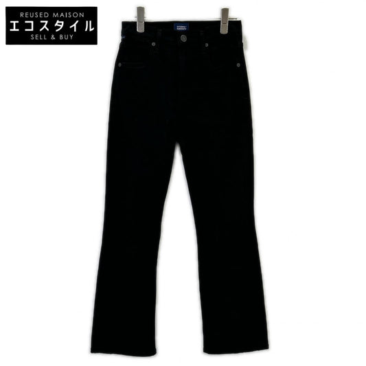 CITIZENS of HUMANITY シチズンズオブヒューマニティー 25年製 ISOLA CROPPED BOOT ブラックデニム ボトムス