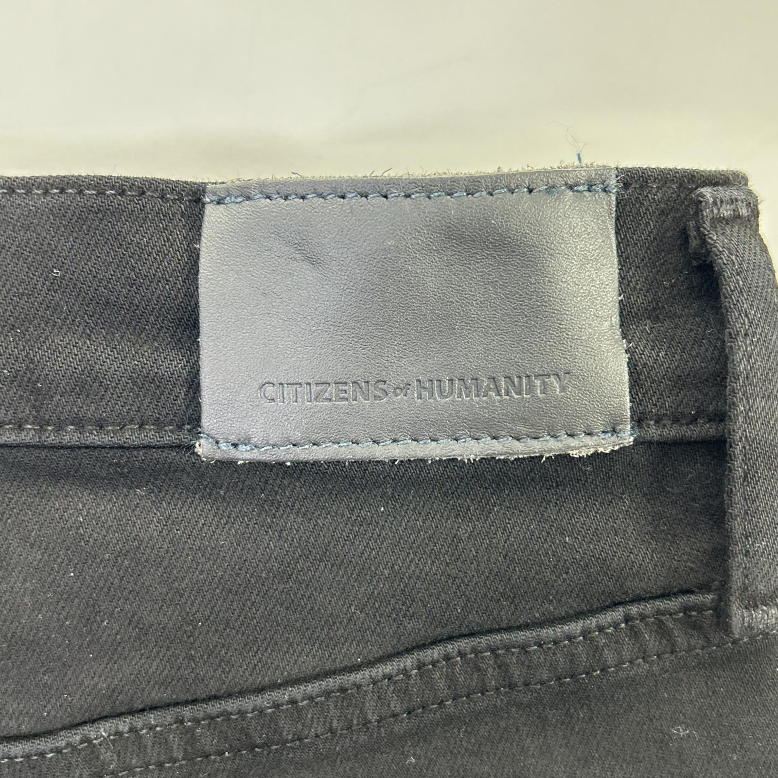 CITIZENS of HUMANITY シチズンズオブヒューマニティー 25年製 ISOLA CROPPED BOOT ブラックデニム ボトムス