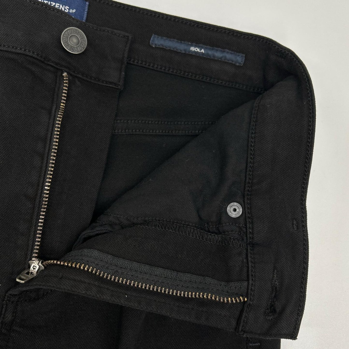 CITIZENS of HUMANITY シチズンズオブヒューマニティー 25年製 ISOLA CROPPED BOOT ブラックデニム ボトムス