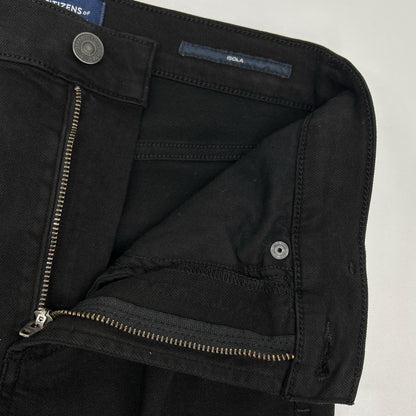 CITIZENS of HUMANITY シチズンズオブヒューマニティー 25年製 ISOLA CROPPED BOOT ブラックデニム ボトムス