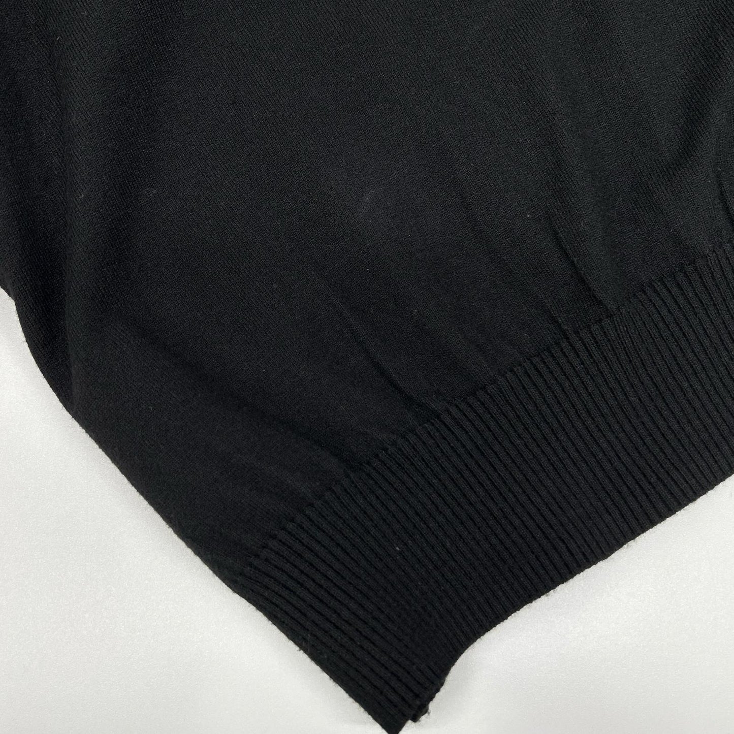 MADISON BLUE マディソンブルー MB999-8007 ブラック HELLO CREW NECK PO ニット トップス