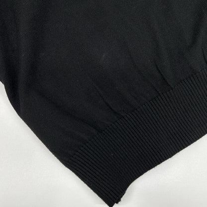 MADISON BLUE マディソンブルー MB999-8007 ブラック HELLO CREW NECK PO ニット トップス