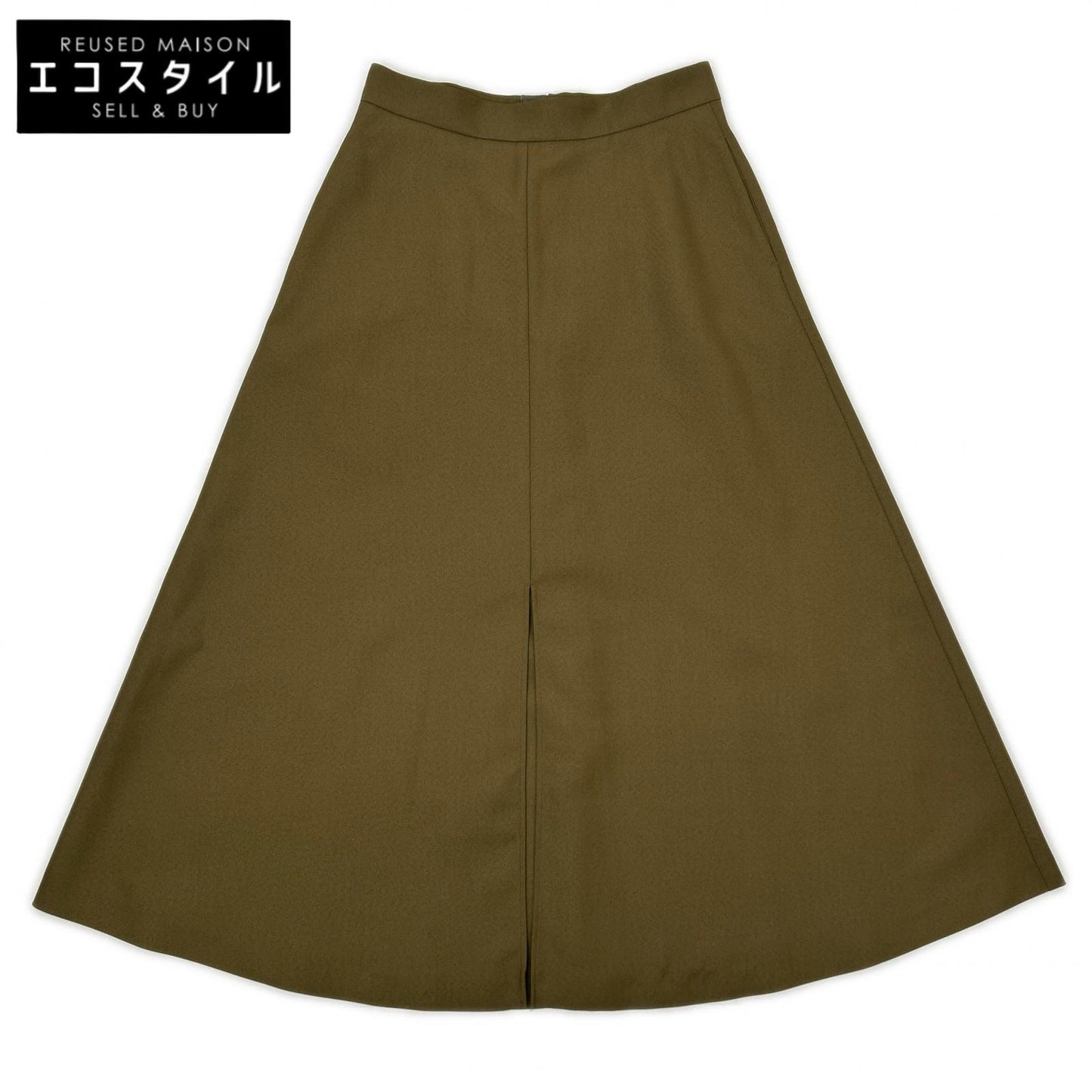Deuxieme Classe ドゥーズィエムクラス 22-060-500-7040 カーキ neo beauty スリットフレアスカート スカート