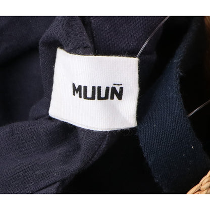 MUUN ムーニュ エレファントグラス×キャンバス 2WAY カゴバッグ トートバッグ